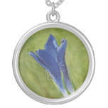 Little Blue Flower Pendant