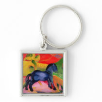 Little Blue Horse, 1912 Key Chain