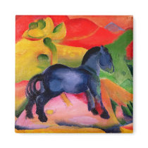 Little Blue Horse, 1912 Magnets