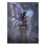 Little Blue Moon Fairy Fantasy Postcard