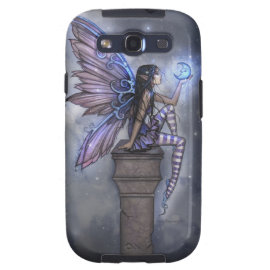 Little Blue Moon Fairy Samsung Galgaxy Case Galaxy S3 Cases