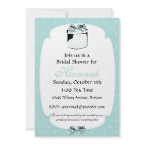 Little Blue Present invitations by NicChic Little Blue Present invitations