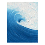 Little Blue Wave Post Card