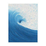 Little Blue Wave Post Card