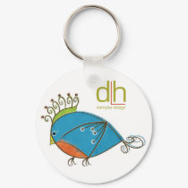 Little Bluebird Keychain