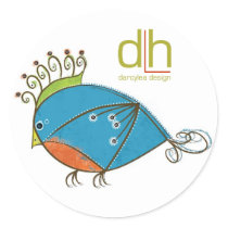 Little Bluebird Stickers