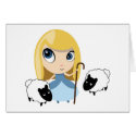 Little Bo Peep and her Sheep cards