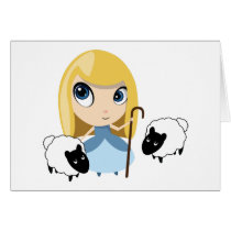 Little Bo Peep and her Sheep cards