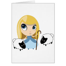 Little Bo Peep and her Sheep Cards