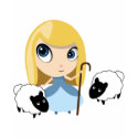 Little Bo Peep and her Sheep t-shirts
