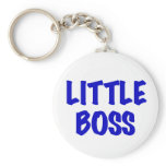 Little Boss blue Keychain