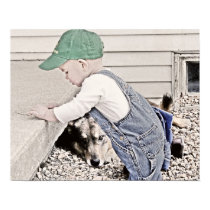 Little boy 1a posters