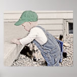 Little boy 1a print