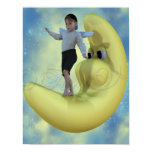 Little Boy  Angel at Play Poster