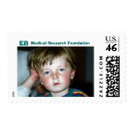 little boy close up, EB, Medical Research Found... Postage