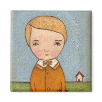 Little Boy magnets