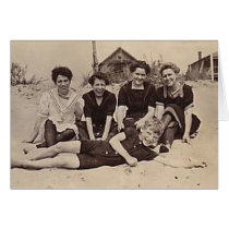 Little Boy with Sisters Card