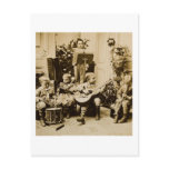 Little Boys Orchestra - Vintage Stereoview Postcard