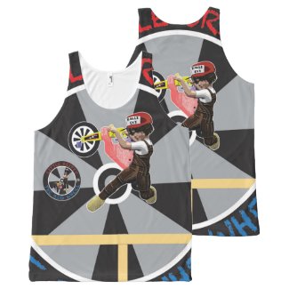 little britty "indian air" all over tank top All-Over print tank top