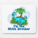 Little Brother Dinosaurs mousepads