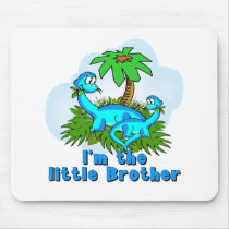 Little Brother Dinosaurs mousepads