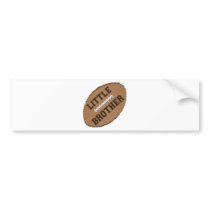 Little Brother Football bumper stickers