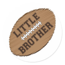 Little Brother Football stickers