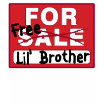 Little Brother For Sale Funny T-shirt