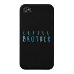Little Brother in blue iphone cases