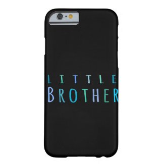 Little Brother in blue iPhone 6 Case