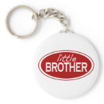 Little Brother (oval) Keychain