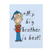 Little Brother T-shirts and Gifts postcards