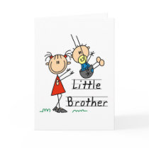 Little Brother with Big Sister Tshirts cards