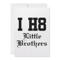 little brothers announcement
