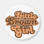 Little Brown Girl 08 Magnet