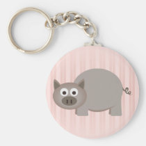 Little Brown Pig keychains