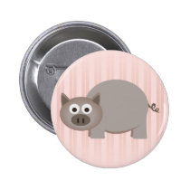 Little Brown Pig buttons