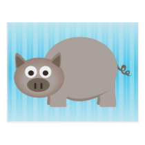 Little Brown Pig postcards