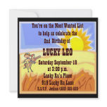 Little Buckaroo Birthday Party Invitation