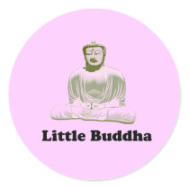 Little Buddha baby t-shirt stickers by Shirtuosity Little Buddha baby t-shirt stickers