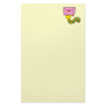 Little bug carrying a letter stationery