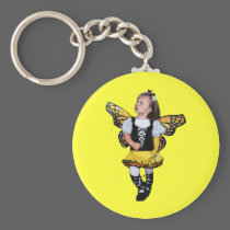 Little Butterfly Girl keychains