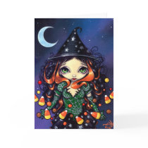 "Little Candy Witch" Greeting Card