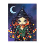 "Little Candy Witch" Postcard