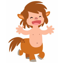 Little Cartoon Centaur Children T-Shirt