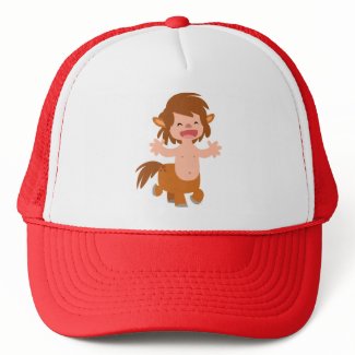 Little Cartoon Centaur Hat hat