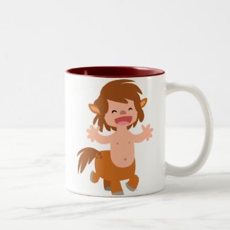 Little Cartoon Centaur Mug mug