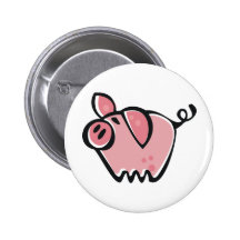 Little cartoon Pink Piggie