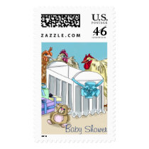 Little Chick Baby Shower Stamp