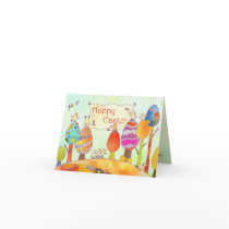 Little Chicks in Easter Land Card